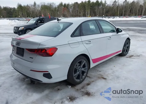 2024 Audi A3 Premium 40 Tfsi Quattro S Tronic z USA, uszkodzony, nr VIN WAUGUDGY3RA083644